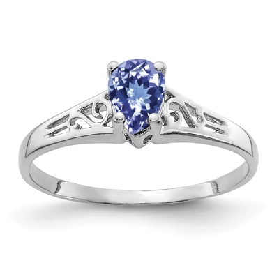 2 ct 쿠션 컷 탄자나이트 칵테일이 18K 화이트 골드에서 스터링 실버  약혼 반지로 접어든다는 것을 당연합니다