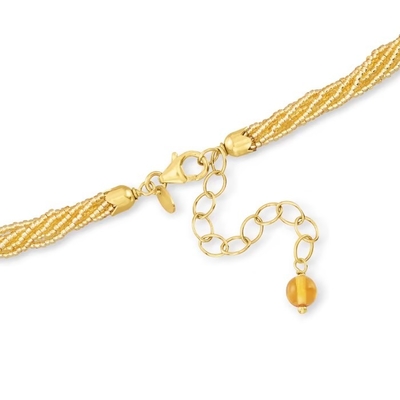 4-5.5mm 양식 진주와.14 ct. t.w. 스터링 실버와 18개 킬로톤 금에서 다이아몬드 바다 생명 목걸이는 순수한 세부 사항을 뛰어넘습니다