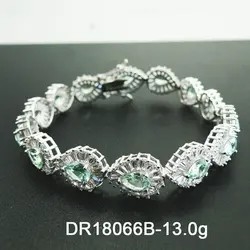 배는 여자를 위한 품질 밴드에서 놀라게 하는 탄자나이트 은메달을 줄였습니다