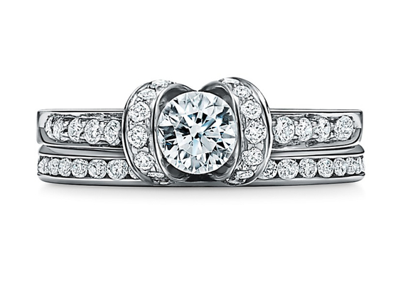 0.78ct 약혼 결혼 반지 세트 14K 화이트 솔리드 골드 라운드 컷 3MM