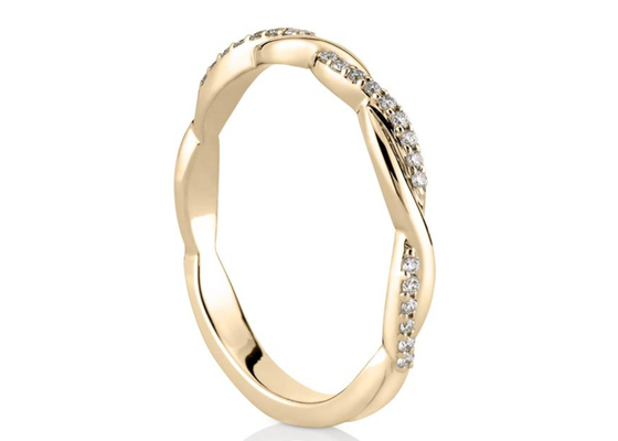 약혼을 위한 14K 화이트 골드 진짜 다이아몬드 보석 반지 0.3ct 둥근 커트 ODM